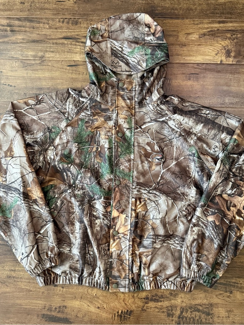 RedHead Realtree Storm Lex Camo Hooded Zip Front Jacket Men’s XL